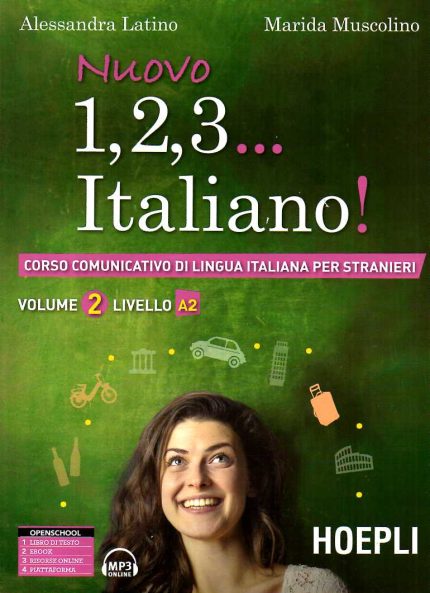 Nuovo 1,2,3 Italiano vol 2 Livello A2 + mp3 Online
