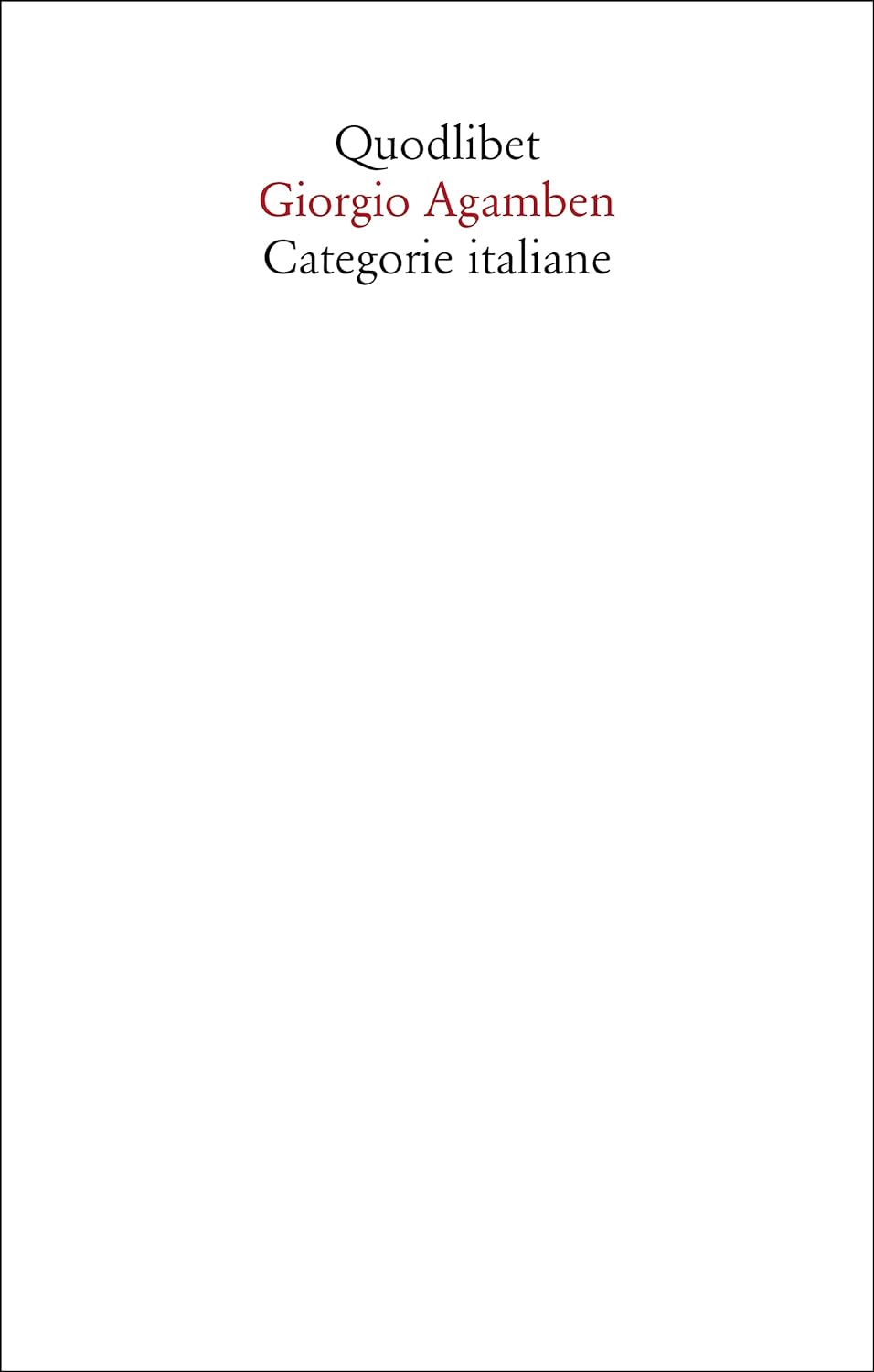 Categorie Italiane