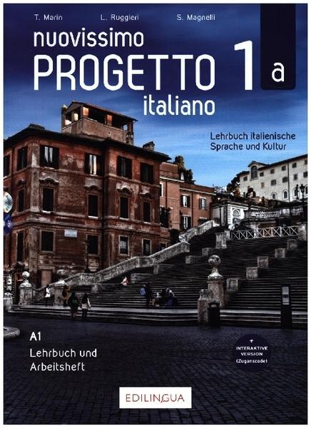 Nuovissimo Progetto italiano 1a Lehrbuch italienische Sprache und Kultur - Lehrbuch und Arbeitsheft mit Audio CD audio und DVD