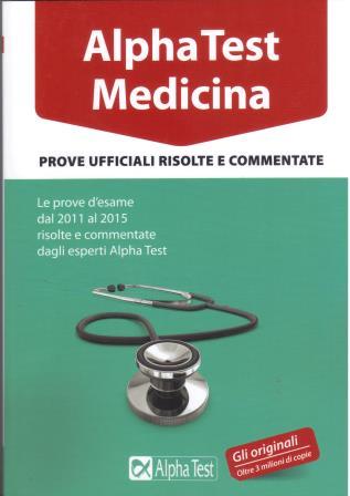 AlphaTest Medicina  Prove ufficiali 2011-2015