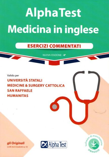 Alpha Test Medicina in Inglese Esercizi commentati Nuova edizione 4a