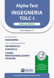Alpha Test Ingegneria TOLC-I - Prove di verifica include MyDesk
