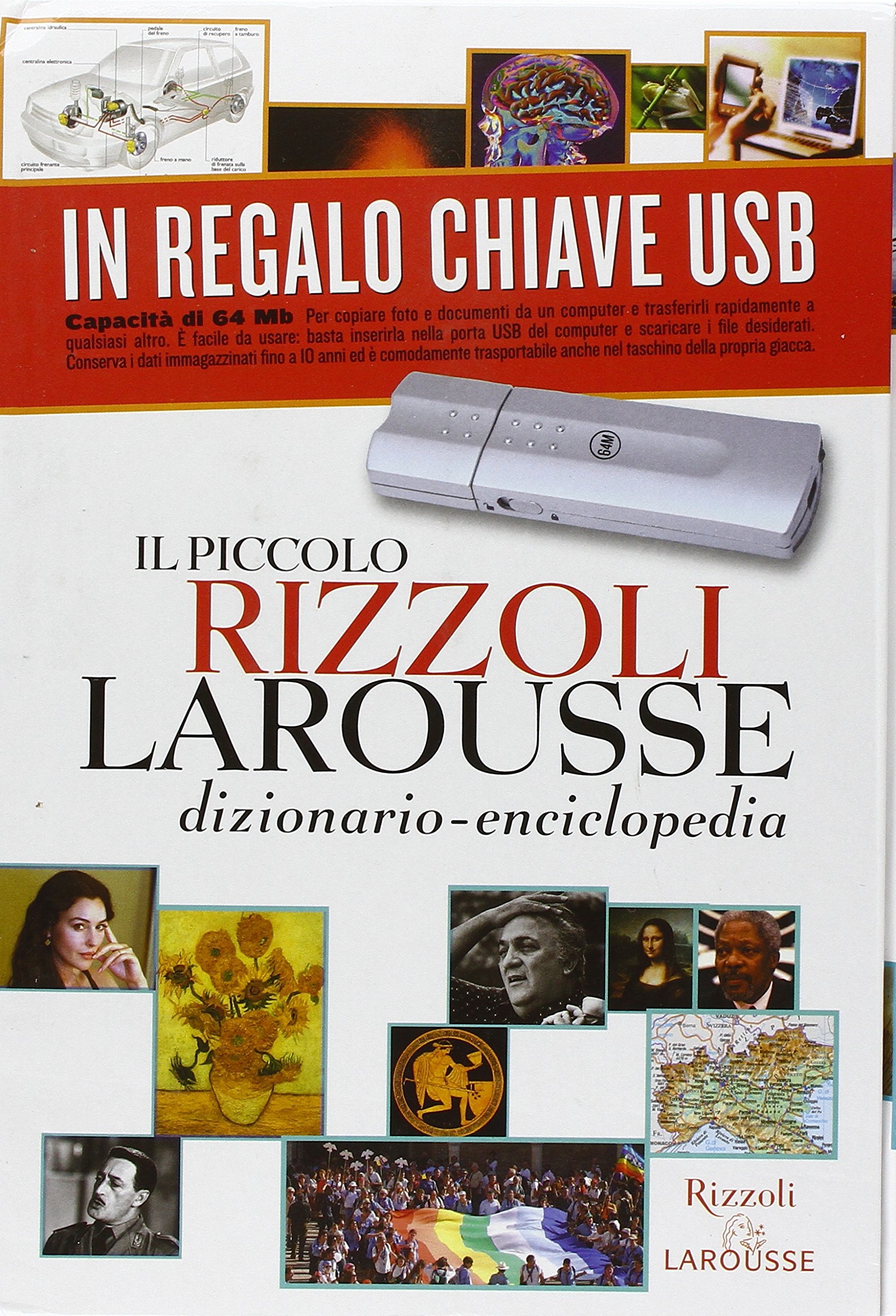 Il Piccolo Rizzoli Larousse Dizionario Enciclopedico + USB