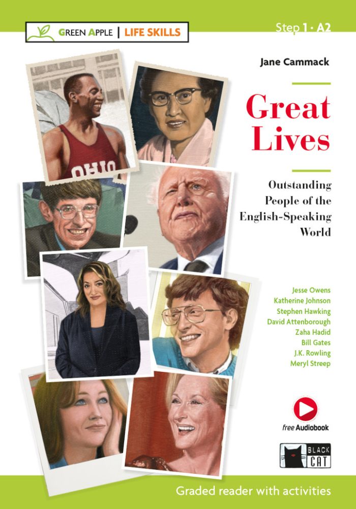 Great Lives: Outstanding People of the English Speaking World with Free Audiobook Step 1 A2 Great Lives: Outstanding People of the English Speaking World with Free Audiobook Step 1 A2