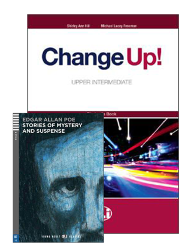 CHANGE UP Upper-Intermediate STtudent's Book + Reader: Stories of Mystery and Suspense + Audio CD
