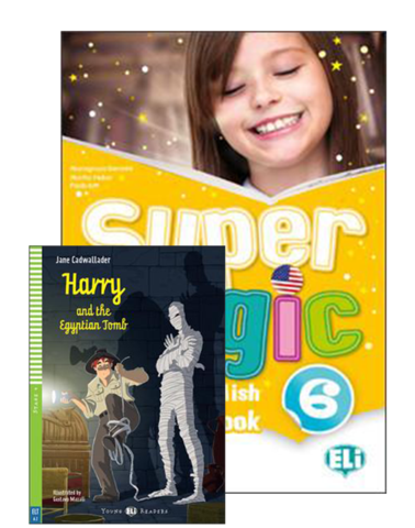 Super Magic 6 Student's Book with Digital Book and ELiLINK + Audio CD
