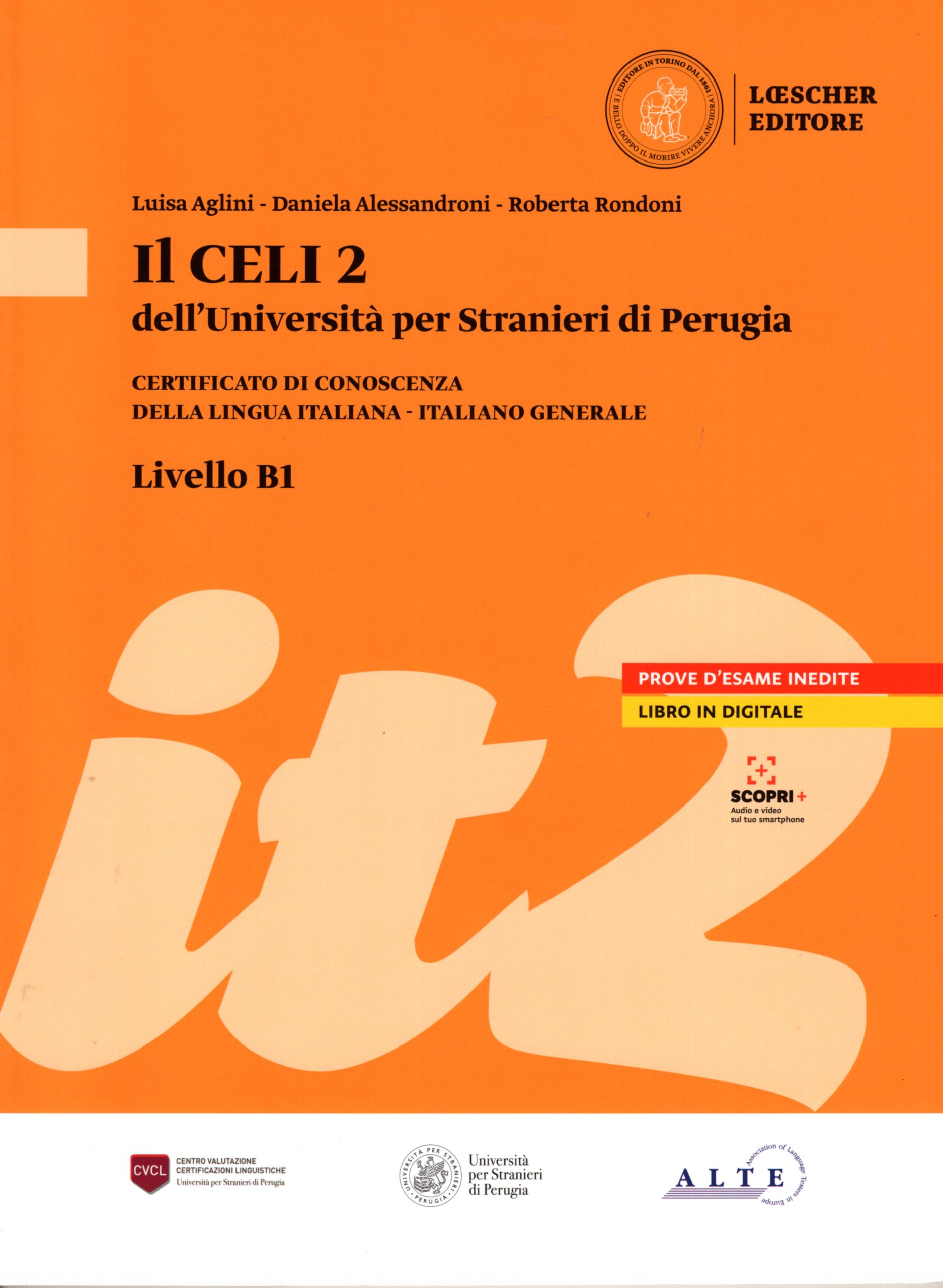 Il CELI 2 dell' Universita per Stranieri di Perugia + libro in digitale