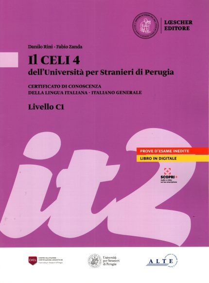 Il CELI 4 dell' Universita per Stranieri di Perugia + libro in digitale