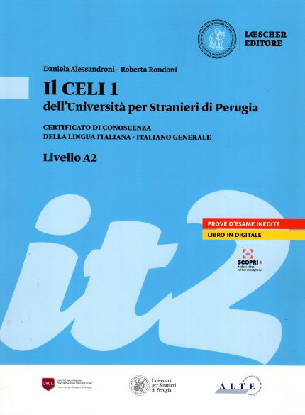 Il CELI 1 dell' Universita per Stranieri di Perugia + libro in digitale