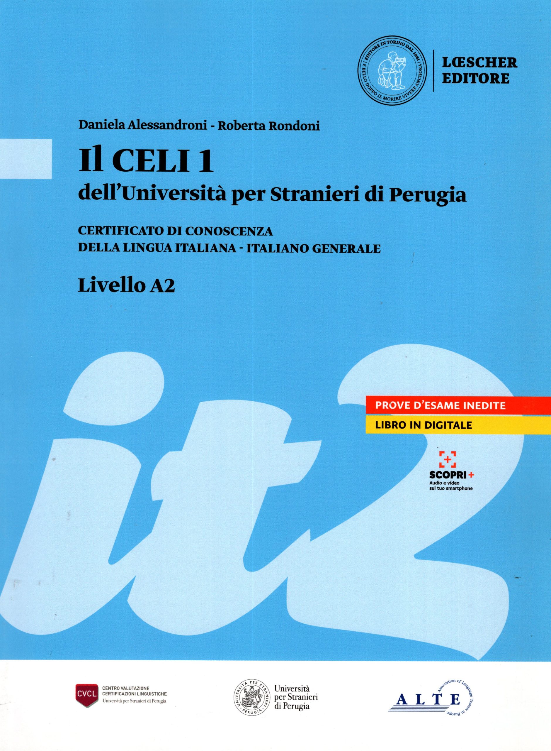 Il CELI 1 dell' Universita per Stranieri di Perugia + libro in digitale