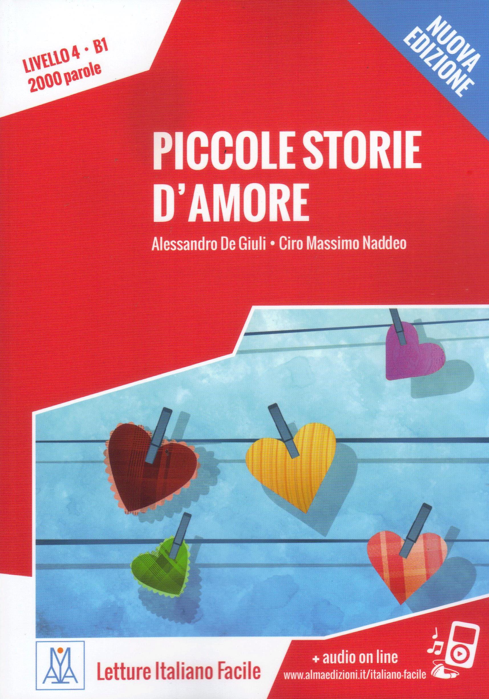 Piccole storie d'amore Livello B1 Nuova edizione + audio on line