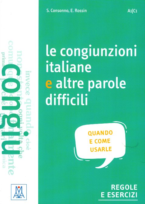 Le congiunzioni italiane e altre parole difficili