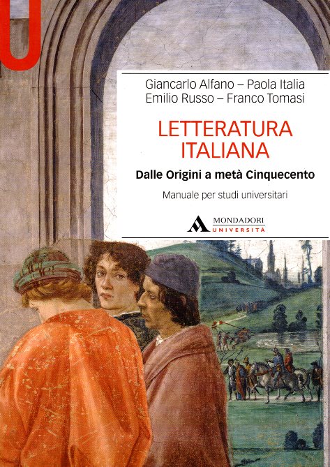 Letteratura Italiana Manuali per studi Universitari vol 1