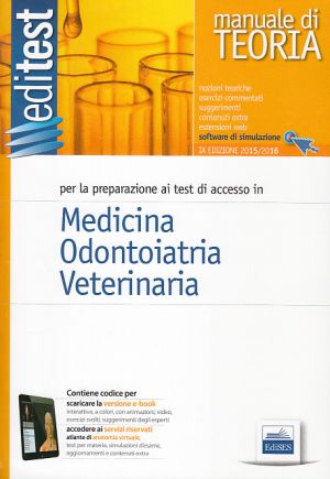 T1 Manuale di Teoria Medicina, Odontoiatria, Veterinaria