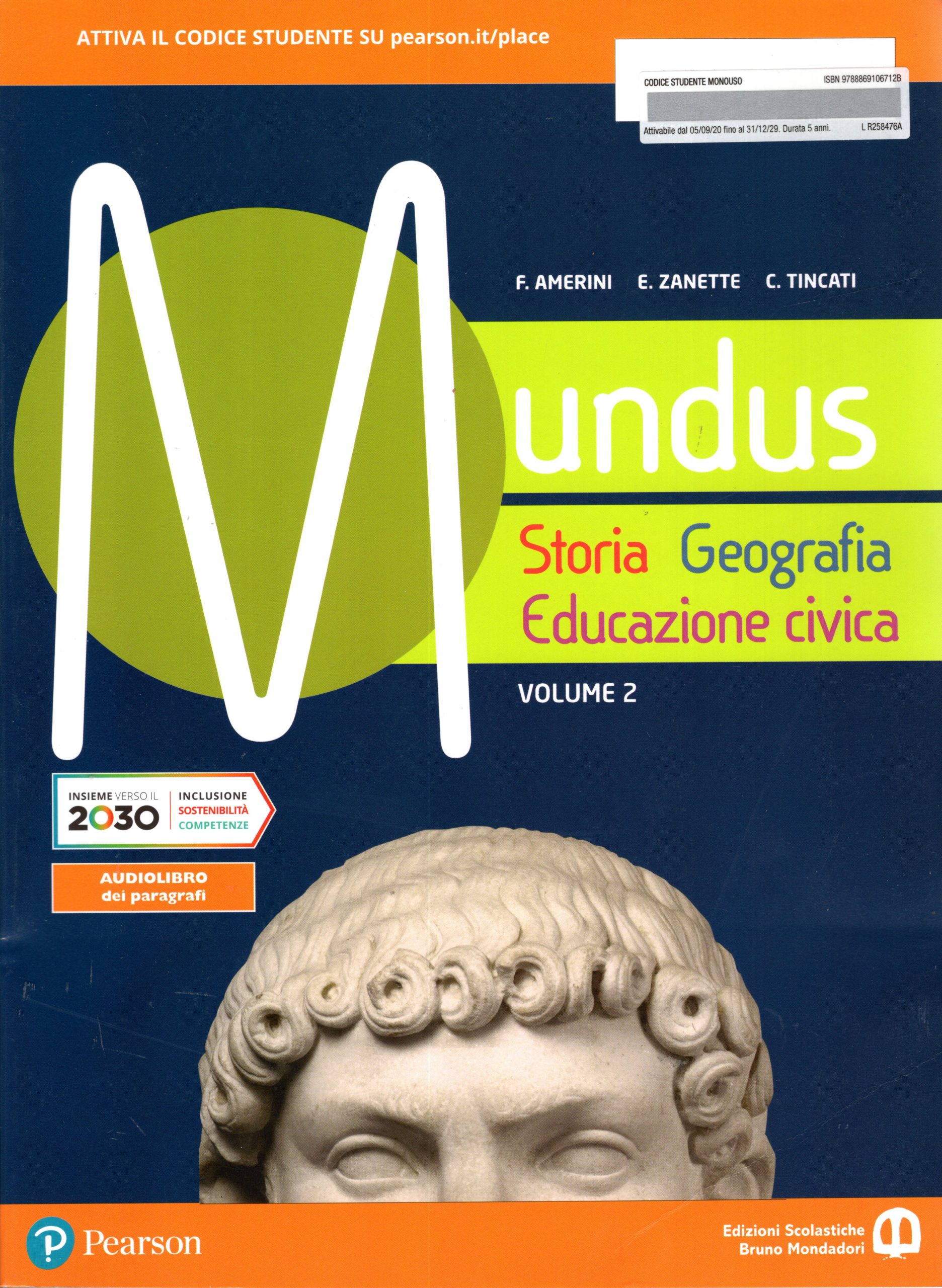 Mundus. Storia, geografia, educazione civica. Con e-book. Con espansione online. Vol. 2
