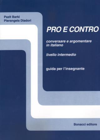Pro E Contro Intermedio Guia Insegnante