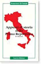 Appunti di storia della Prima Repubblica