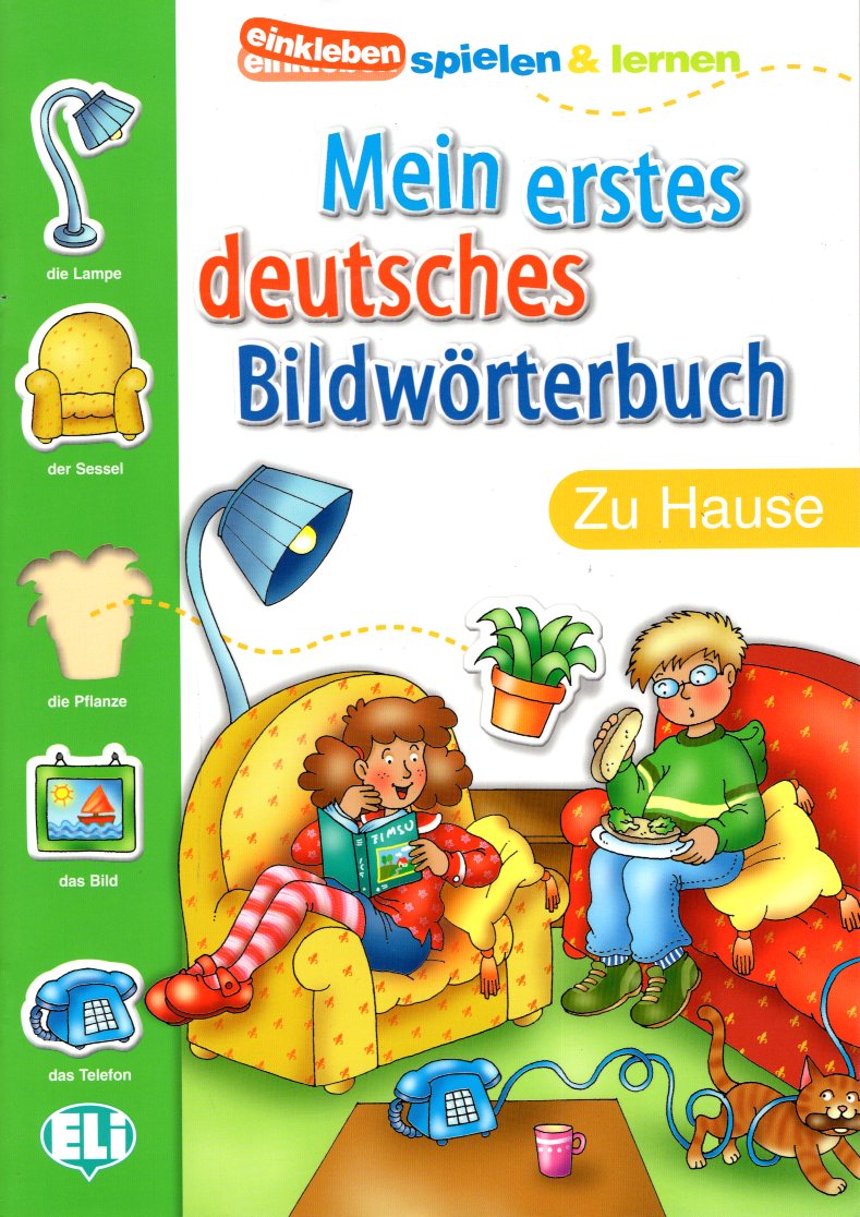 Mein erstes deutsches Bildworterbuch: Zu Hause