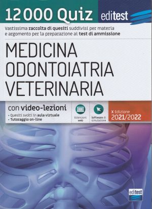 Medicina, Odontoiatria, Veterinaria 2021/2022 - 12.000 Quiz