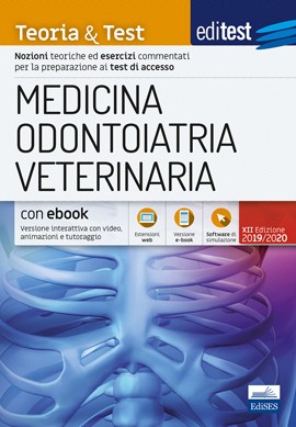 Edtest Medicina Odontoiatria Veterinaria Teoria & Test XII Edizione 2019/2020 con ebook