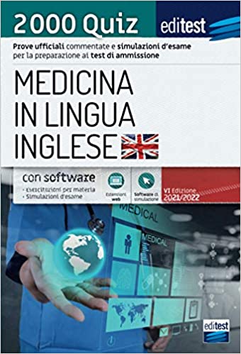 Medicina in lingua Inglese 2.000 Quiz 2021/2022