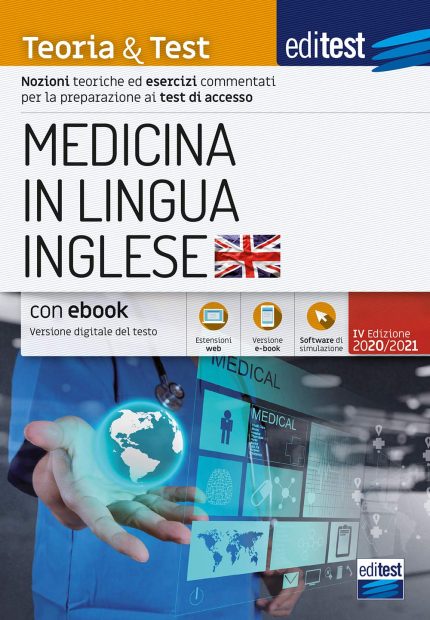 Medicina in Inglese Teoria e Test con ebook