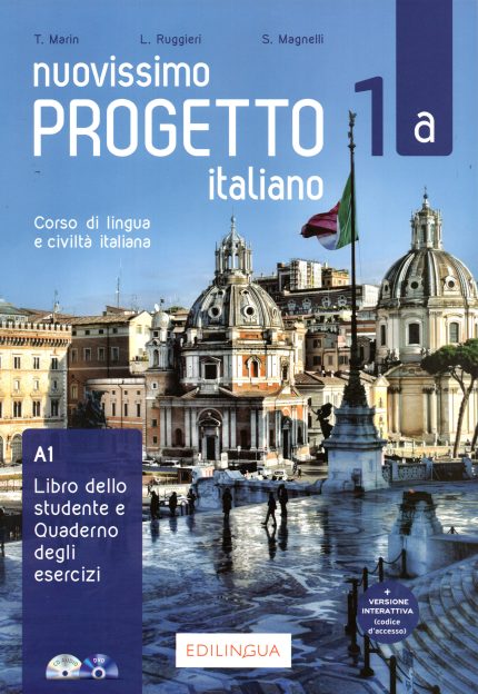 Nuovissimo Progetto italiano 1a Libro & Quaderno + CD audio + DVD + versione interattiva
