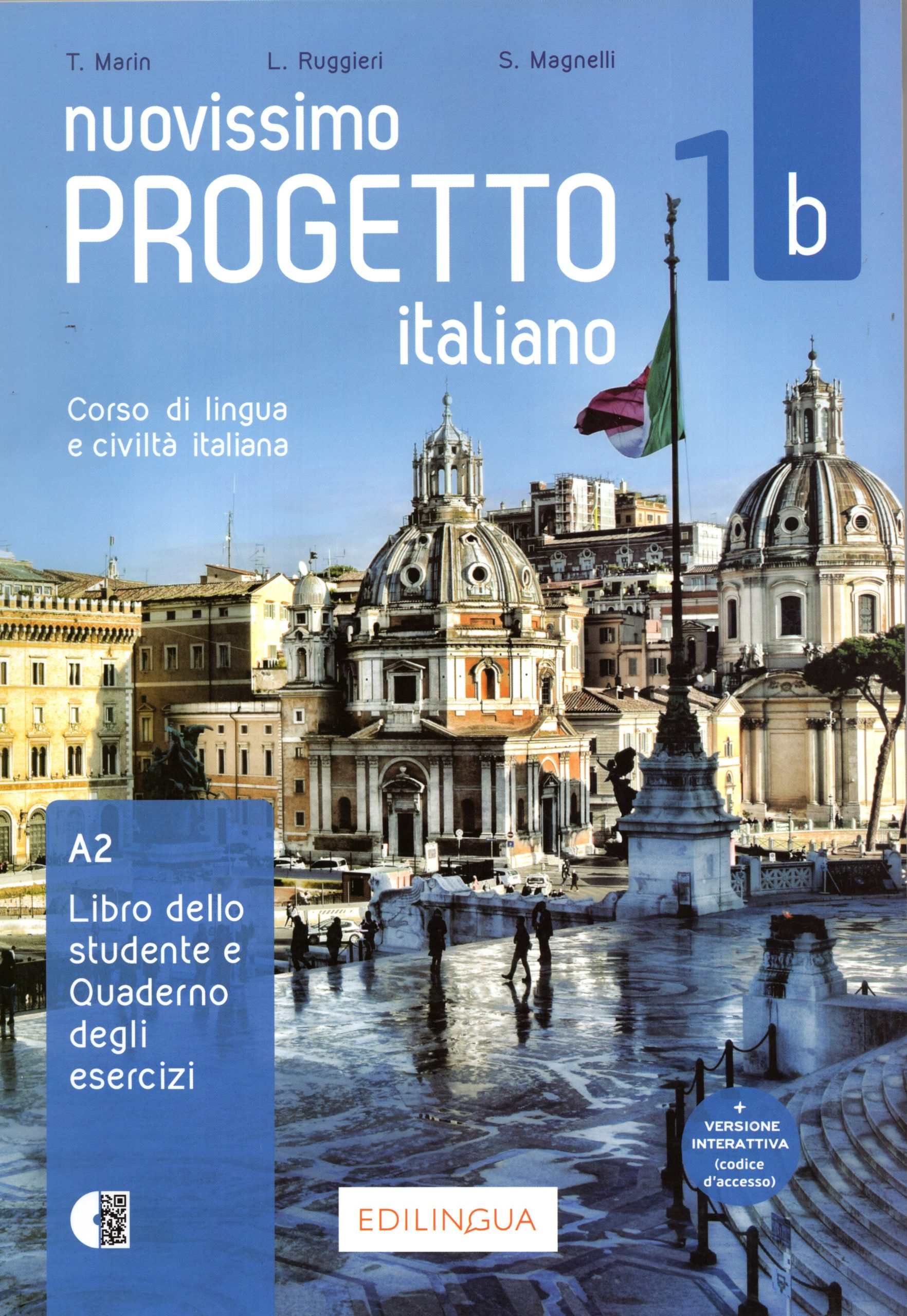Nuovissimo Progetto italiano 1b Libro & Quaderno + CD audio + DVD + versione interattiva