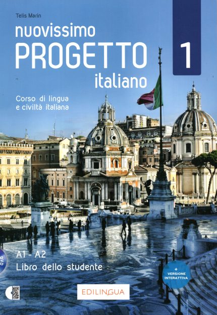 Nuovissimo Progetto italiano 1 Libro dello studente + DVD + versione interattiva