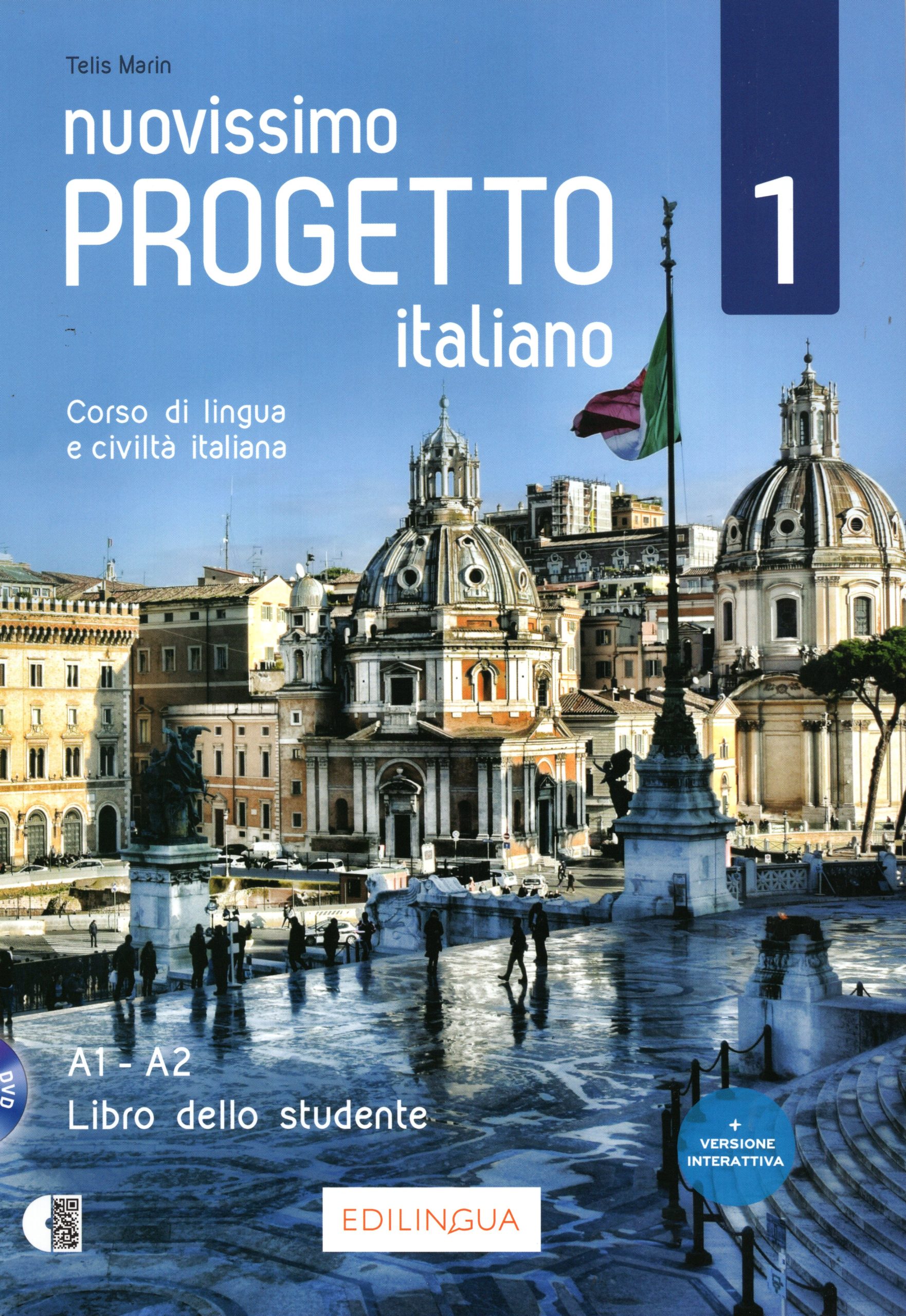 Nuovissimo Progetto italiano 1 Libro dello studente + DVD + versione interattiva