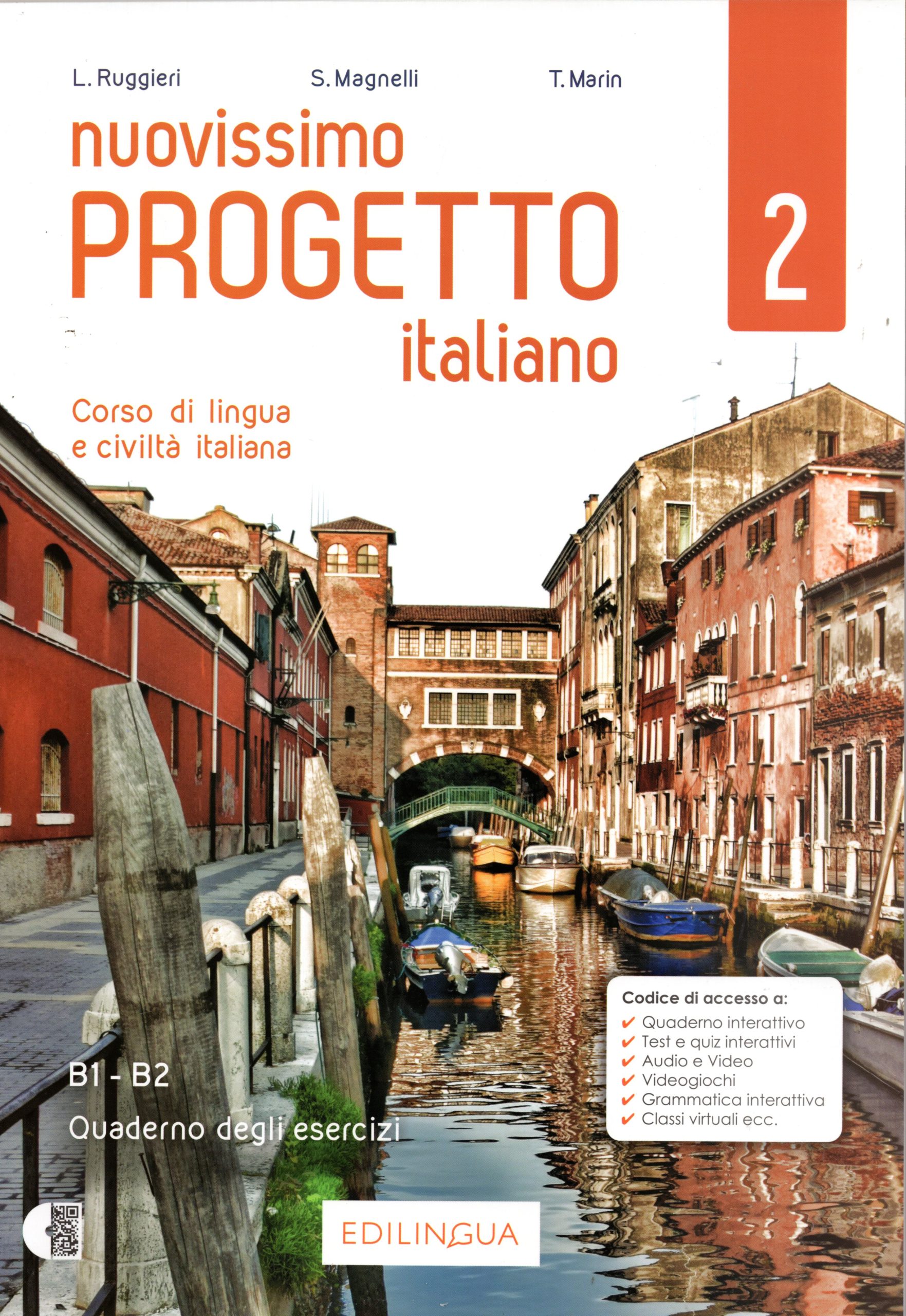 Nuovissimo Progetto italiano 2 Quaderno degli esercizi + versione interattiva