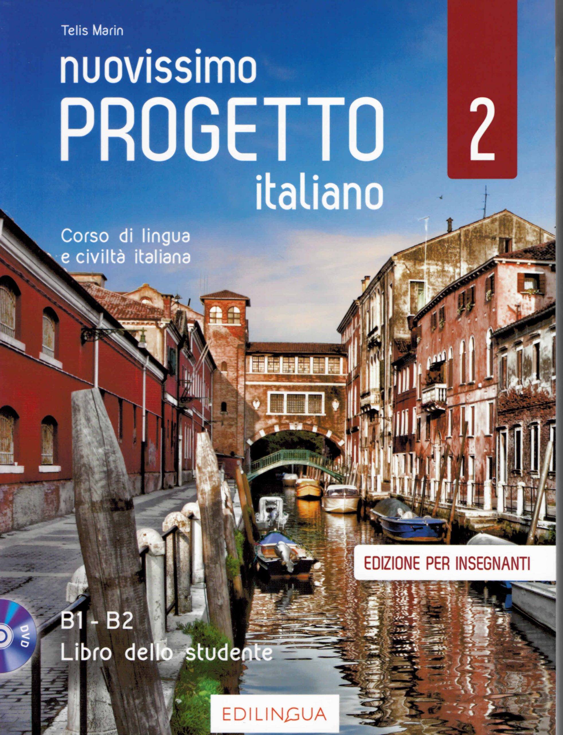 Nuovissimo Progetto italiano 2 Libro dell’insegnante + DVD Video