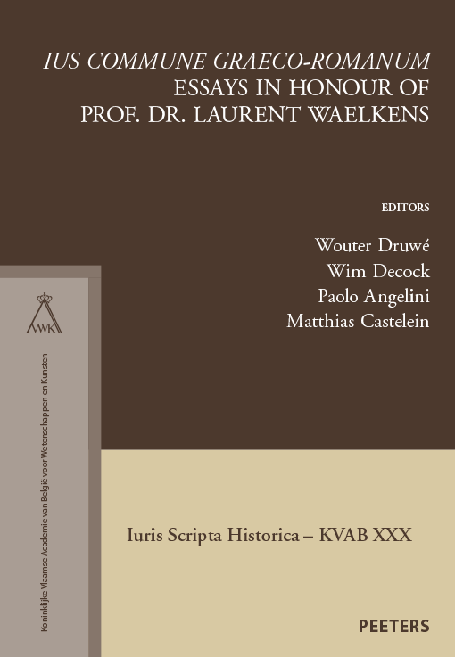 Ius Commune Graeco-Romanum