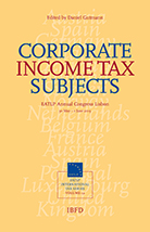 Corporate Income Tax Subjects