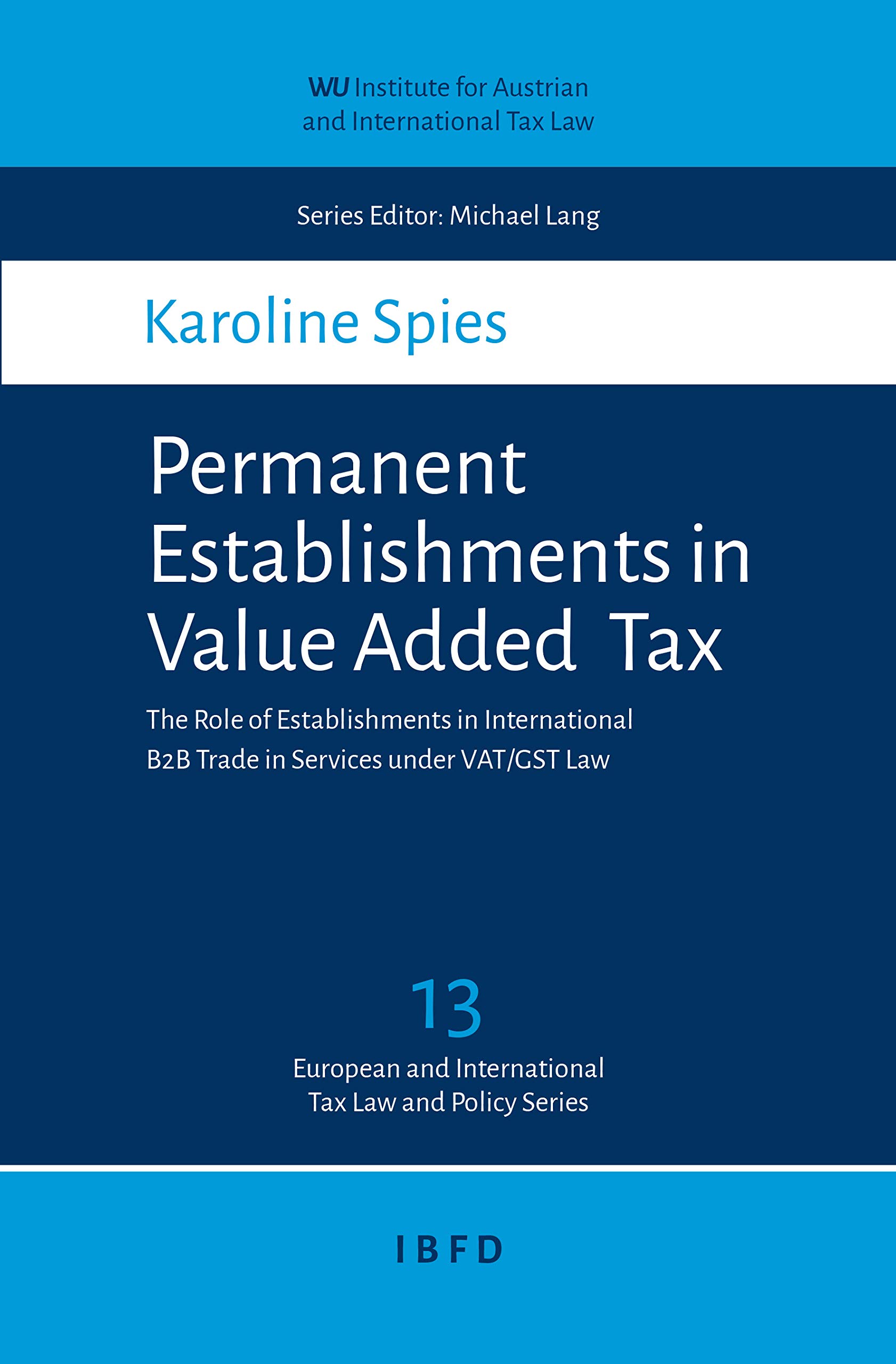 Permanent Establishments in Value Added Tax