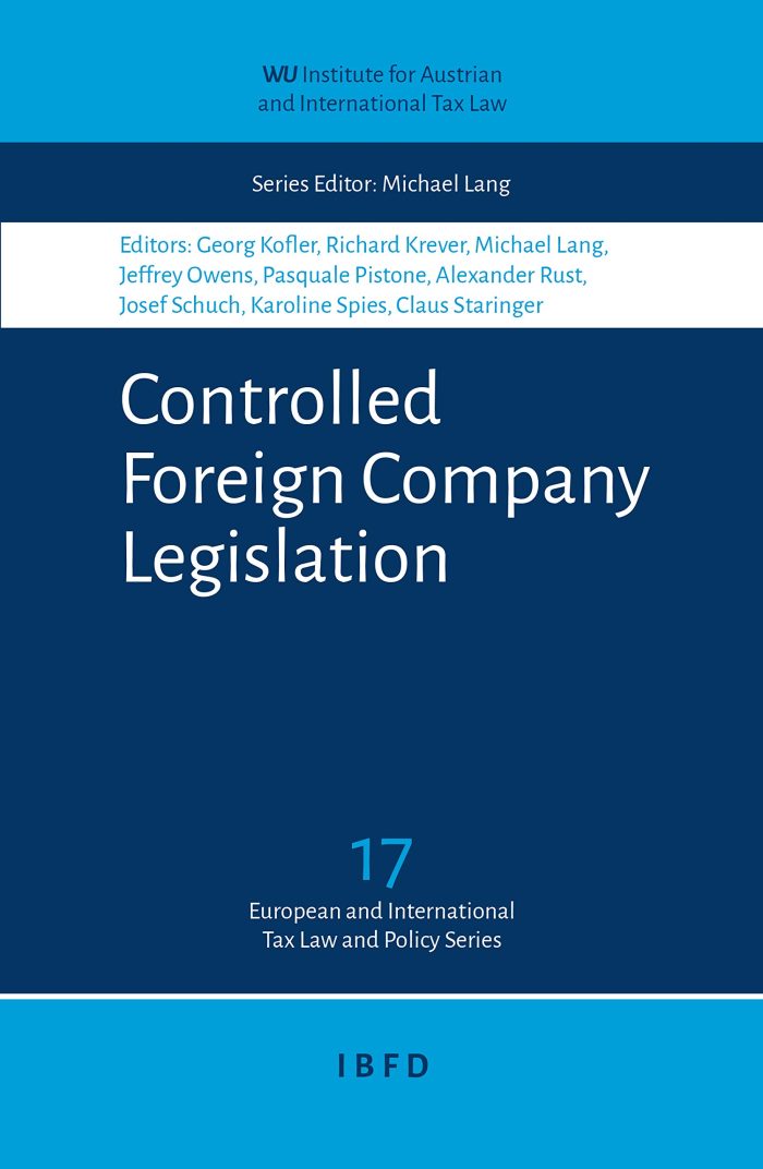 Controlled Foreign Company Legislation Controlled Foreign Company Legislation