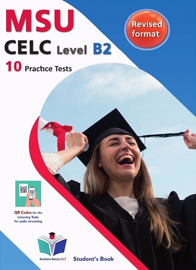 Succeed in MSU CELC B2 10 Practice Tests Student's Book + QR Code Audio Revised Format
