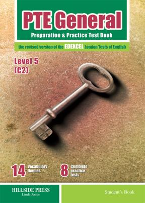 PTE General Level 5 C2 Preparation & Practice Test Book