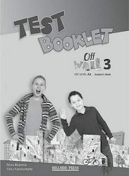 Off the Wall 3 Test Booklet Teacher's Edition