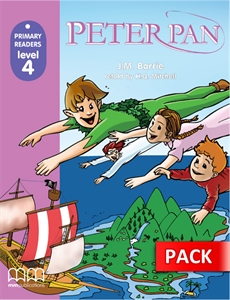 Peter Pan Primary Readers Level 4 Student's Book With CD-ROM