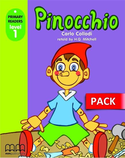 Pinocchio Primary Reader's Level 1 with CD-ROM