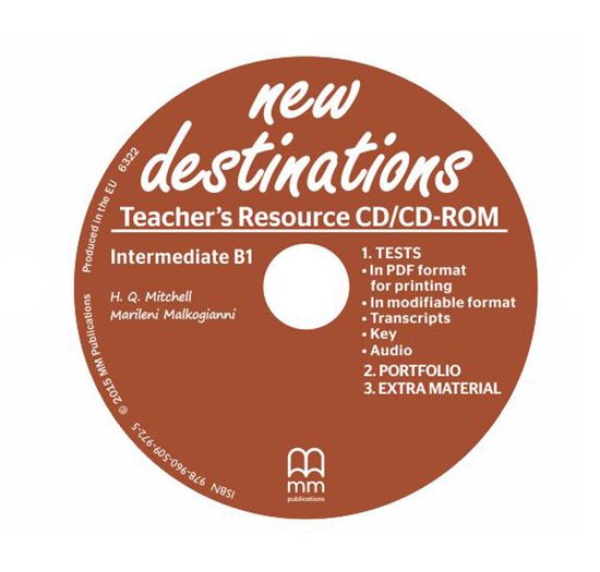 Teacher's Resource Pack CD New Destinations Intermediate B1
