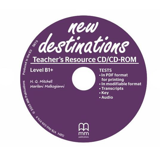 Teacher's Resource Pack CD-ROM New Destinations B1+