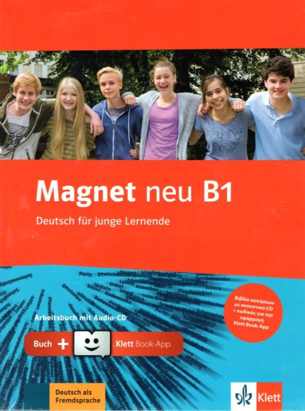 Magnet B1 Neu Arbeitsbuch + mit Audio CD + KLETT BOOK APP