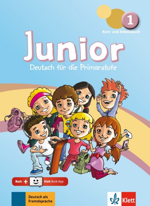 Junior 1 Kurs- und Arbeitsbuch + Online-Hormaterial + Klett Book-App-Code (για 12μηνη χρήση)