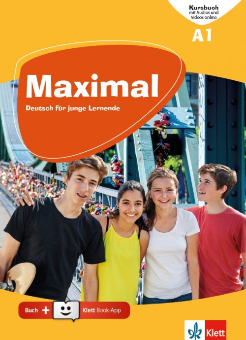 Maximal A1 Kursbuch mit Audios und Videos online + Klett Book-App (για 12μηνη χρήση)
