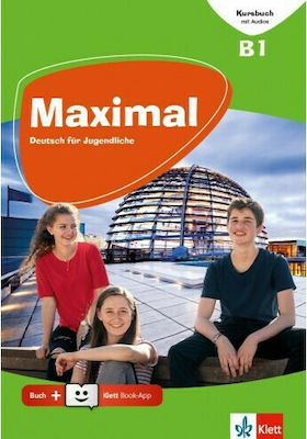 Maximal B1 Kursbuch mit Audios und Videos online + Klett Book-App-Code (για 12μηνη χρήση)