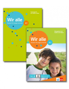 Wir alle A1 Ubungsbuch mit Audio Online + KLETT BOOK.APP + Trainingsheft