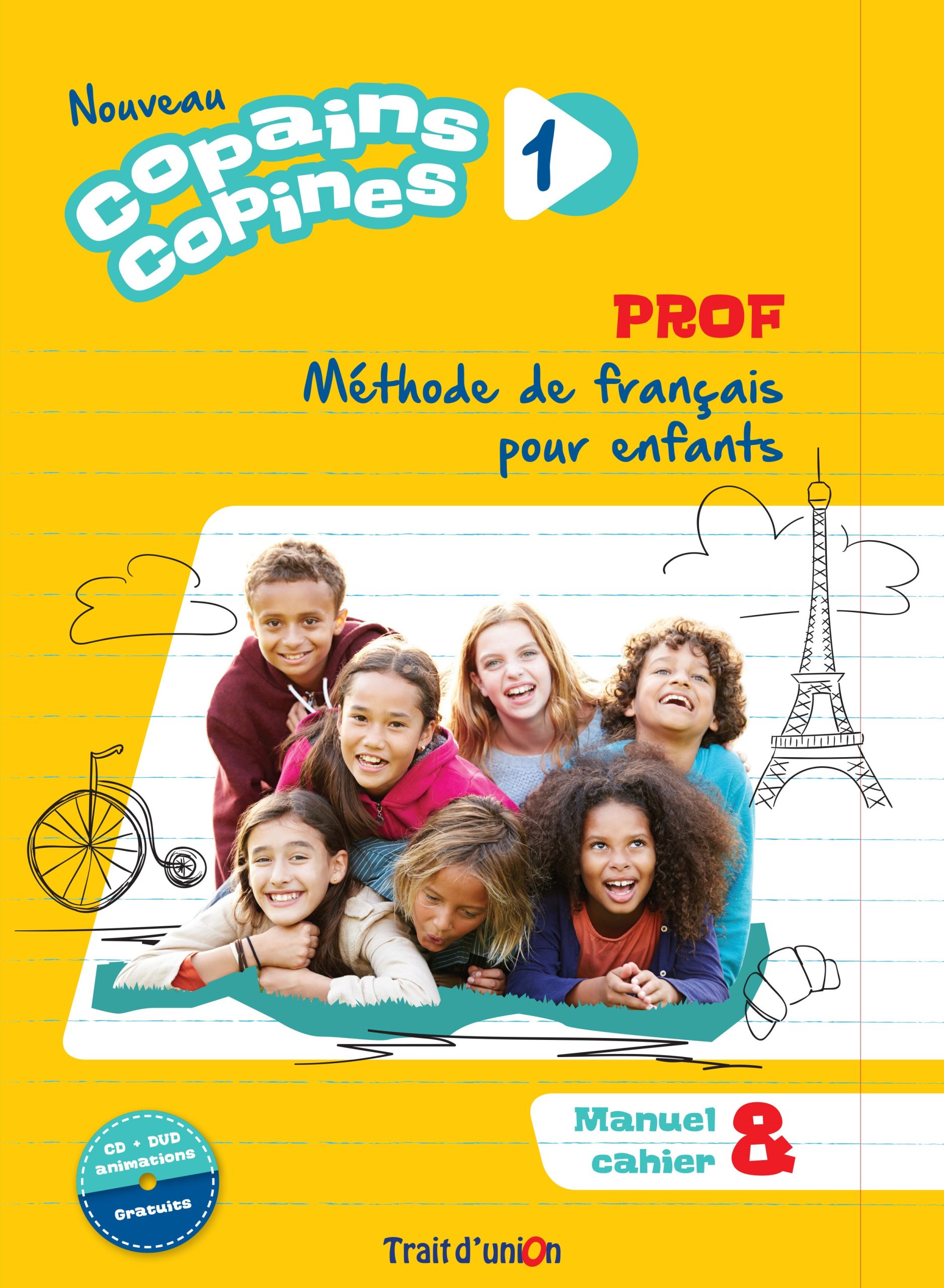 Nouveau Copains Copines 1 Livre du Professeur + CD