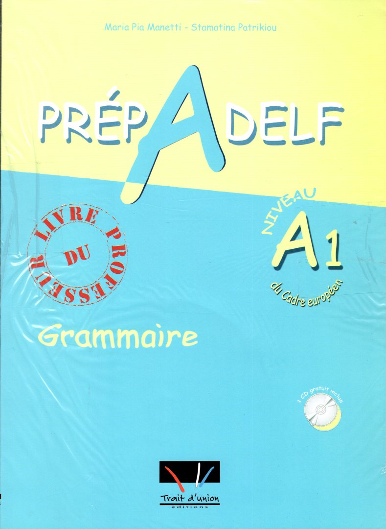 Prepadelf A1 Grammaire Livre du Professeur + CD